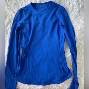 Lululemon Ventilated Mesh-Back Running long sleeve shirt